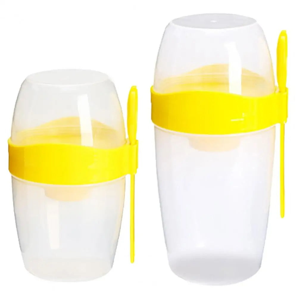 Vaso Para Yogurt Leche Y Cereal Frutas